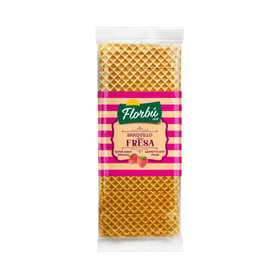 BARQUILLO FRESA FLORBU 210G. BLANCO DISTRIBUCIONES, S.L.