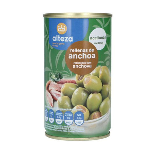 ACEITUNA RELLENA ALTEZA 350G HIJOS DE LUIS RODRIGUEZ, S.A.