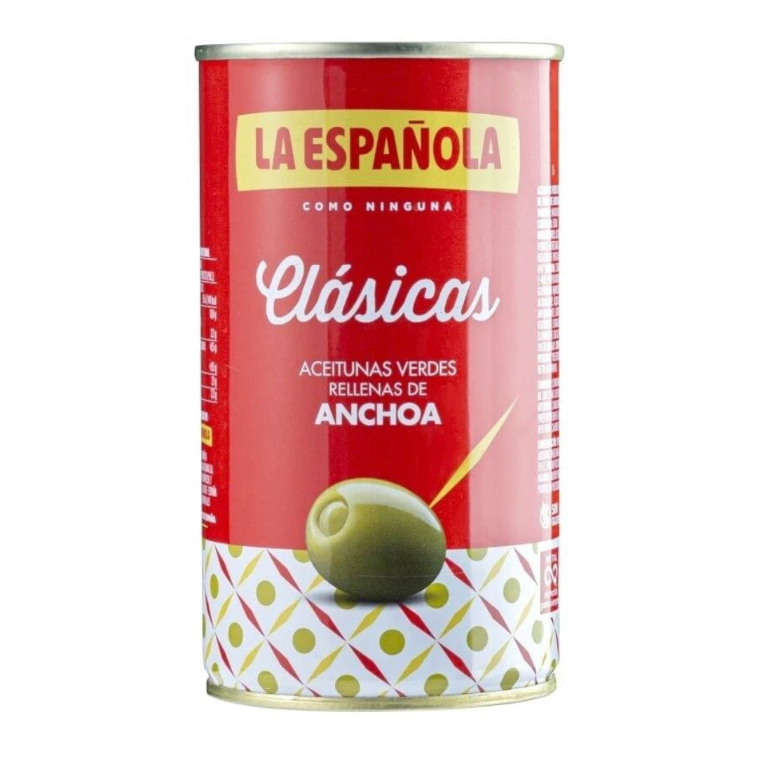 ACEITUNA RELLENA ESPAÑOLA 350GR HIJOS DE LUIS RODRIGUEZ, S.A.