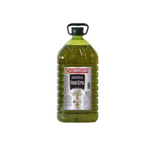 #ACEITE DE OLIVA VIRGEN EXTRA CAPICUA 5L CIA. OLEICOLA DE REFINACION Y ENVASADO, SA.