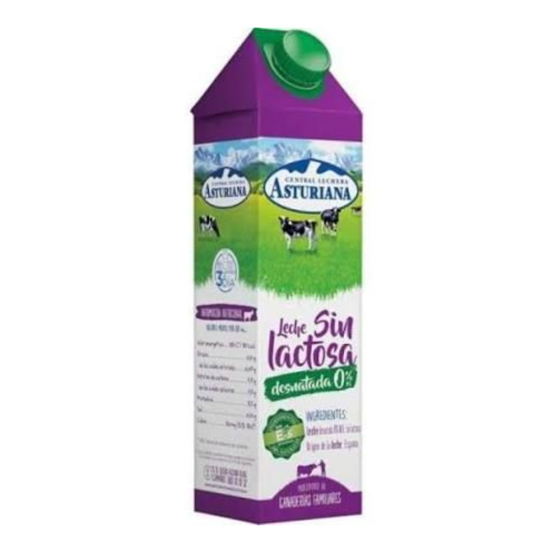 LECHE SIN LACTOSA 0% MG CLAS 1L HIJOS DE LUIS RODRIGUEZ, S.A.