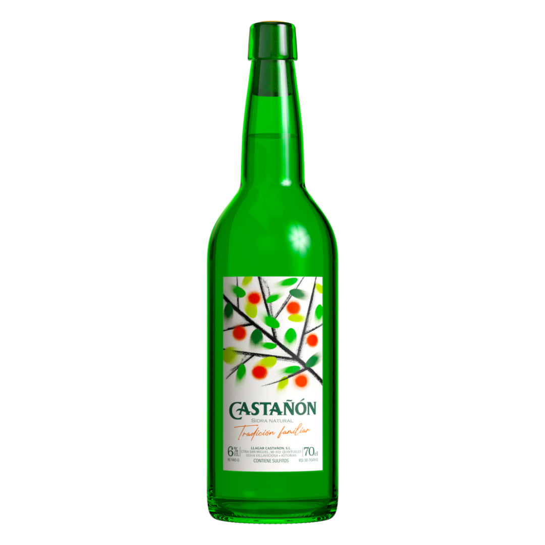 SIDRA CASTAÑON BOTELLA 75CL LLAGAR CASTAÑON, S.L.