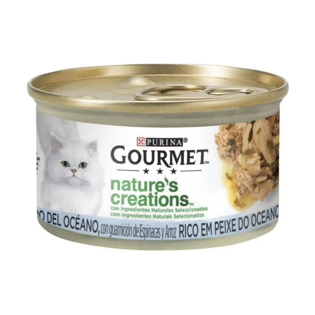 GOURMET NATURES CREATIONS PESCADO PURINA 85GR ASTURMASCOTAS PETS S.L.U. (FRISKIES)