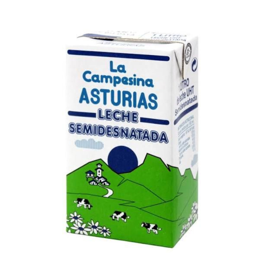 LECHE SEMI CAMPESINA BRIK 1L HIJOS DE LUIS RODRIGUEZ, S.A.
