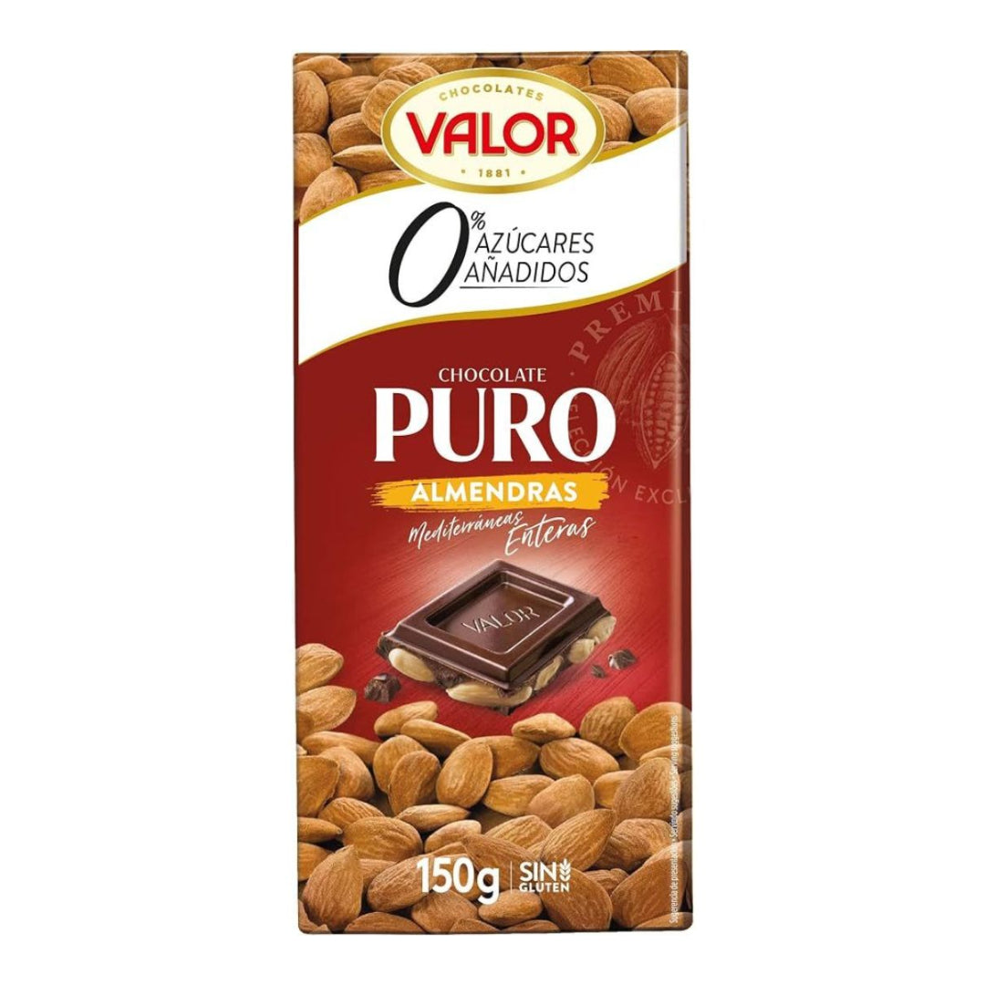 CHOCOLATE S/A PURO ALMENDRA VALOR 150G CONSERVAS ANDA, S.L.