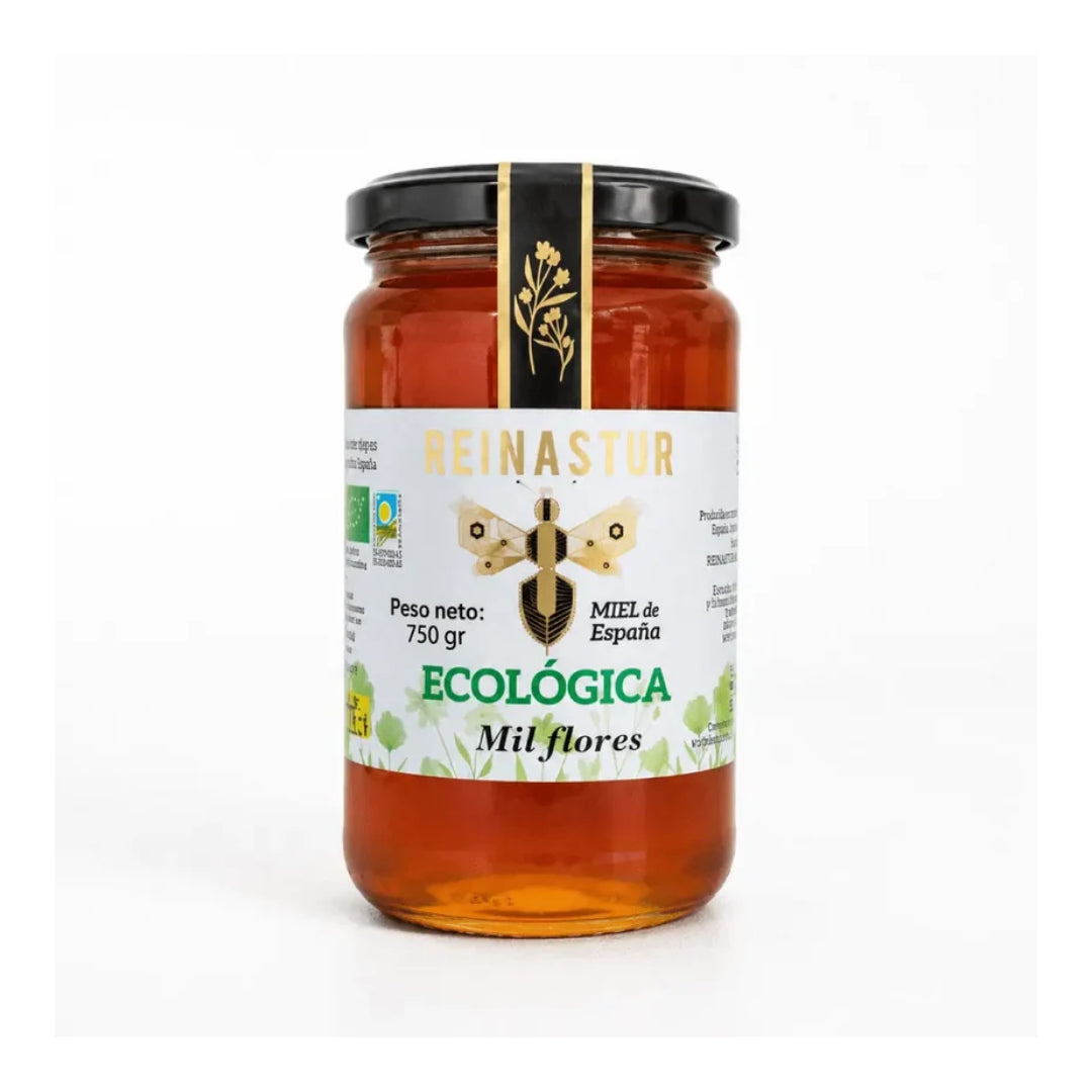 MIEL MIL FLORES REINASTUR T.800 GRS. REINASTUR PRODUCCION APICOLA, S.L.