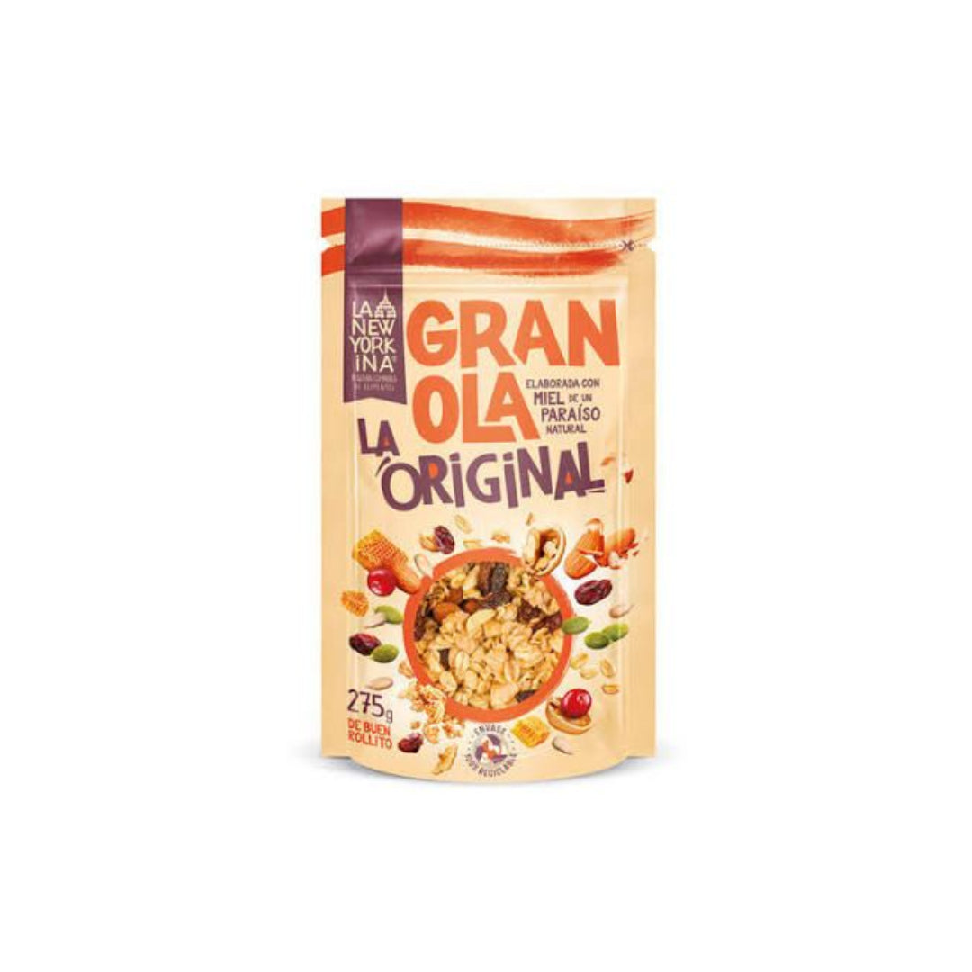 GRANOLA ORIGINAL NEWYORKINA 275G. HIJOS DE LUIS RODRIGUEZ, S.A.