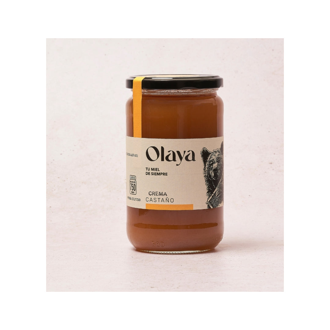 CREMA MIEL CASTAÑO OLAYA 750G ARTESANOS DE CUEVAS, S.L.