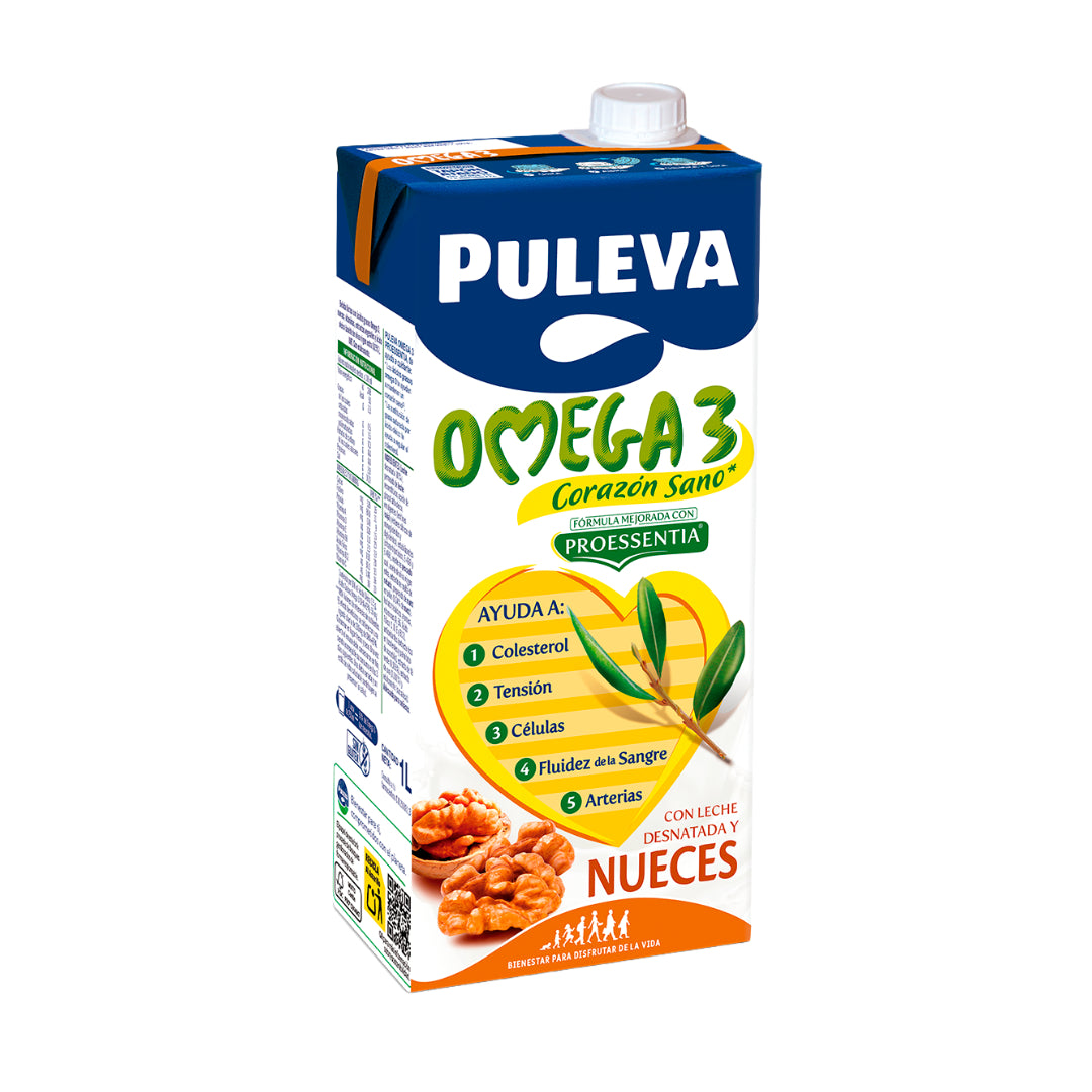 BEBIDA LACTEA NUEZ PULEVA OMEGA -3 1L HIJOS DE LUIS RODRIGUEZ, S.A.