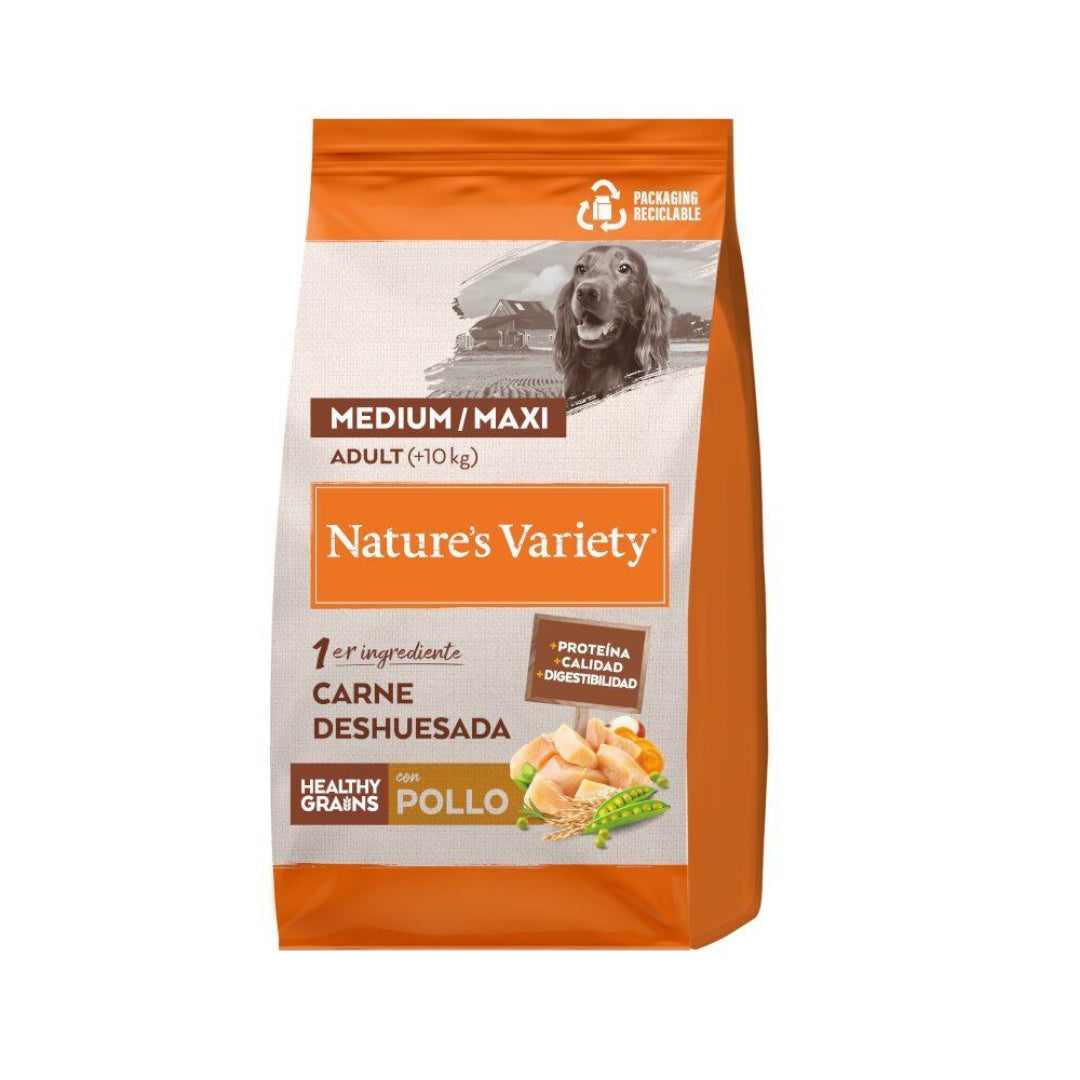 PS NATURE´S V. HG MED/MAXI  ADULTO CHICKEN 10KG AFFINITY PETCARE, S.A.U. (5727)