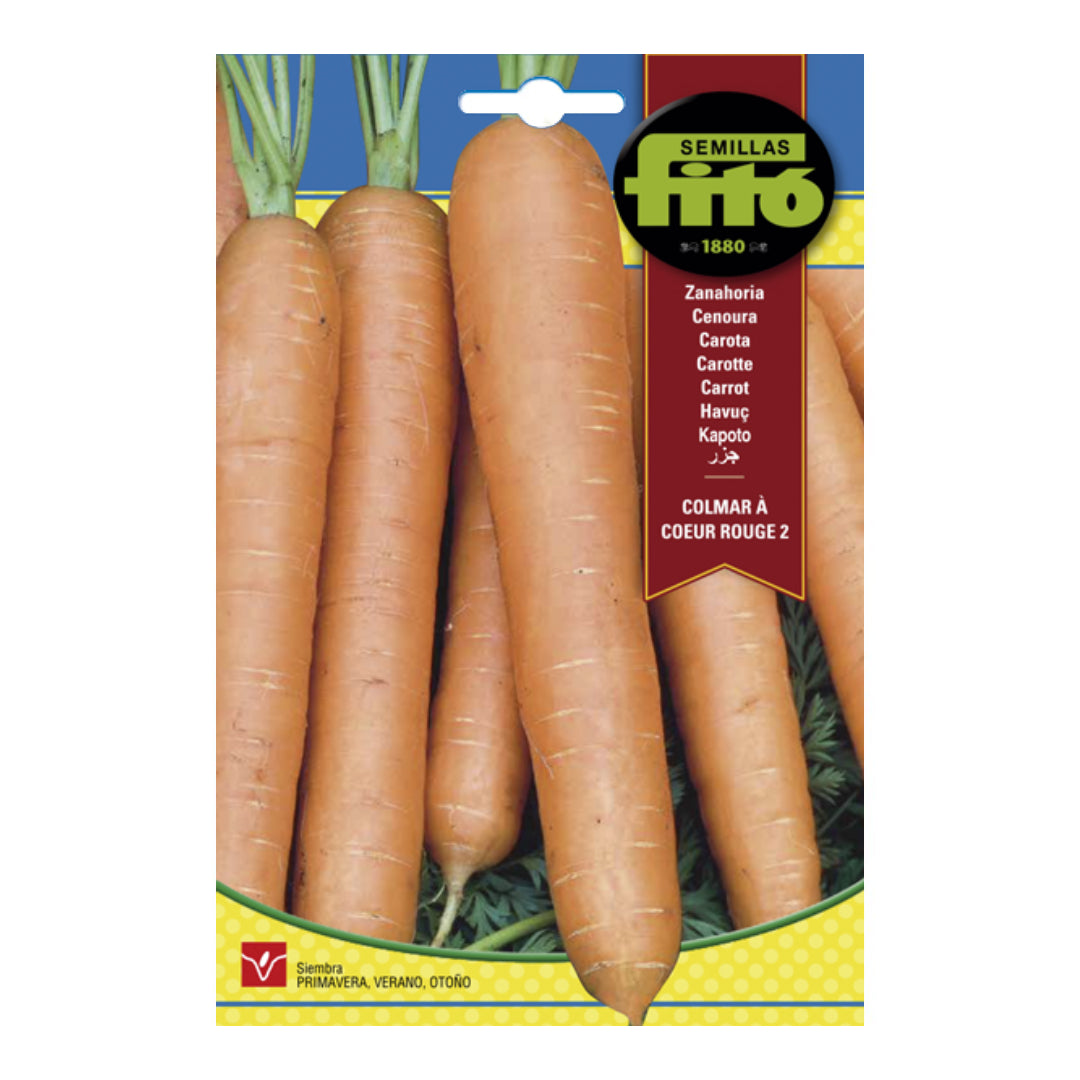 ZANAHORIA COLMAR 15GR FITO SB ASAGRO,SERVICIOS AGRICOLAS S.L.
