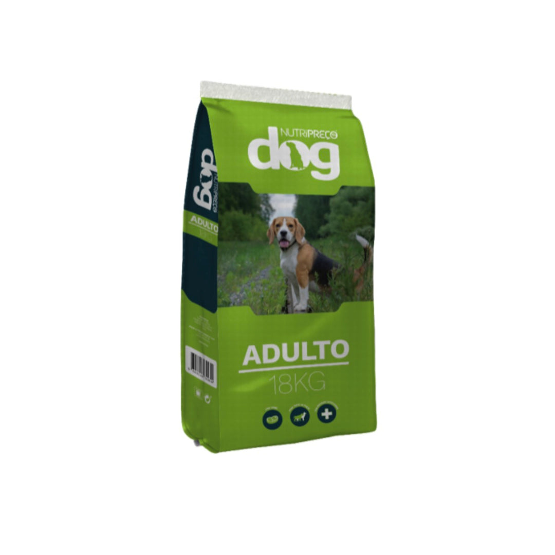 PIENSO PARA PERRO ADULTO NUTRIPRECIO 18 KG ALMACENES J. SANJURJO, SL. masco.