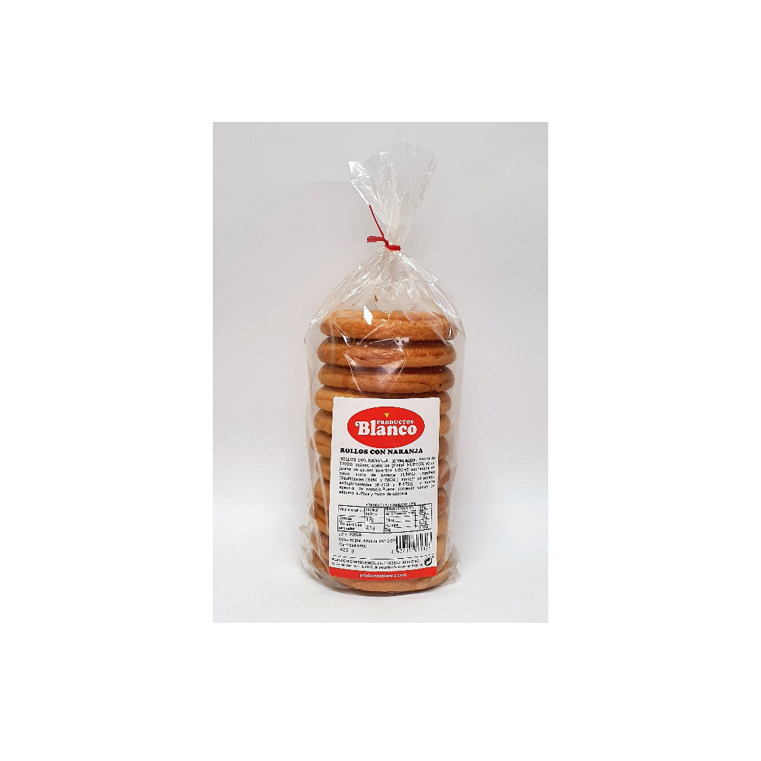 ROLLOS NARANJA 420 GRS. BLANCO DISTRIBUCIONES, S.L.