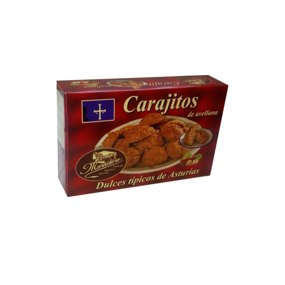 CARAJITOS DE AVELLANA MONASTERIO 300G. BLANCO DISTRIBUCIONES, S.L.