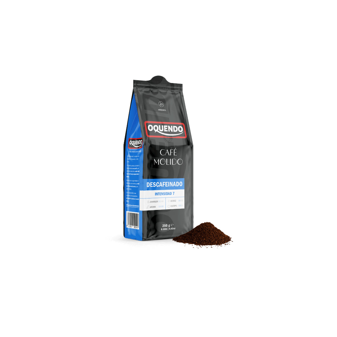 CAFE OQUENDO MOLIDO DESCAFEINADO 250g HIJOS DE LUIS RODRIGUEZ, S.A.