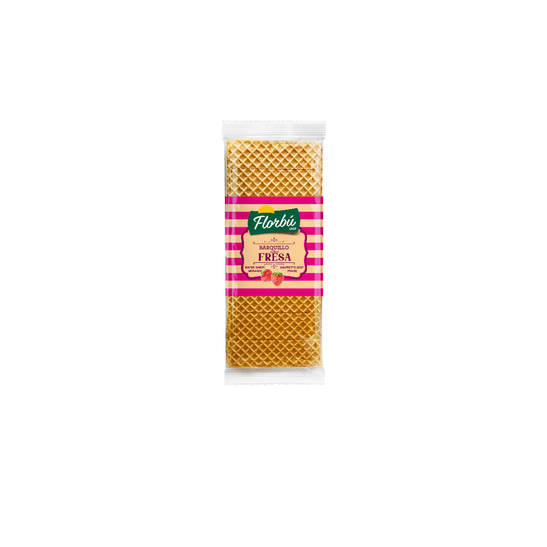 BARQUILLO FRESA FLORBU 210G. BLANCO DISTRIBUCIONES, S.L.