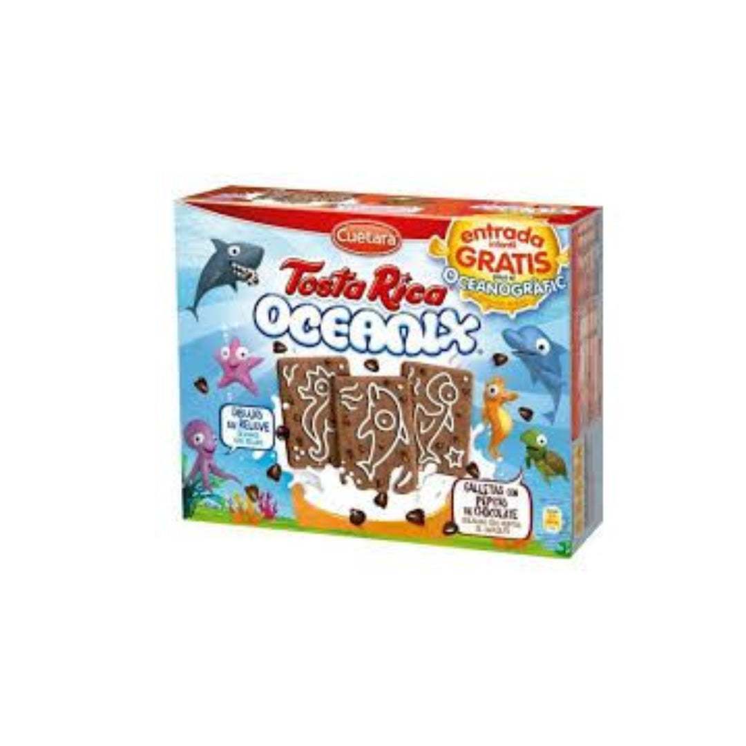 GALLETA TOSTARICA OCEANIX 480GR HIJOS DE LUIS RODRIGUEZ, S.A.
