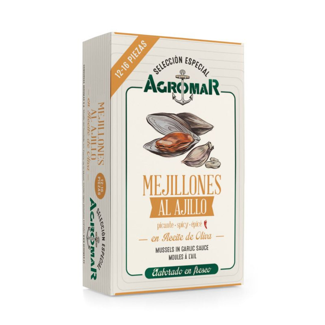 MEJILLON AJILLO AGROMAR 12/16 OL-120 CONSERVAS AGROMAR, S.A.