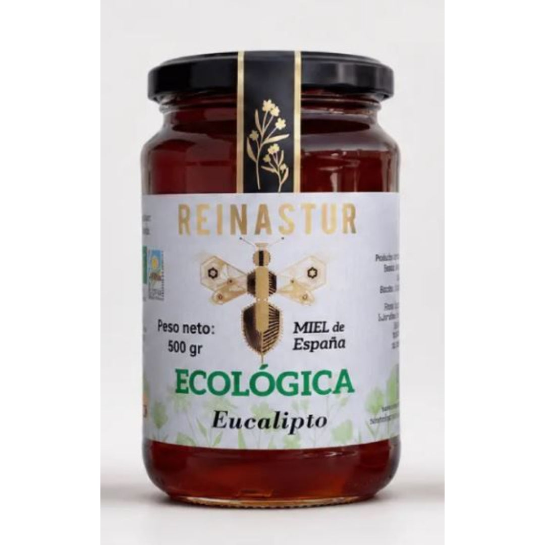 MIEL DE EUCALIPTO REINASTUR T.500GR REINASTUR PRODUCCION APICOLA, S.L.