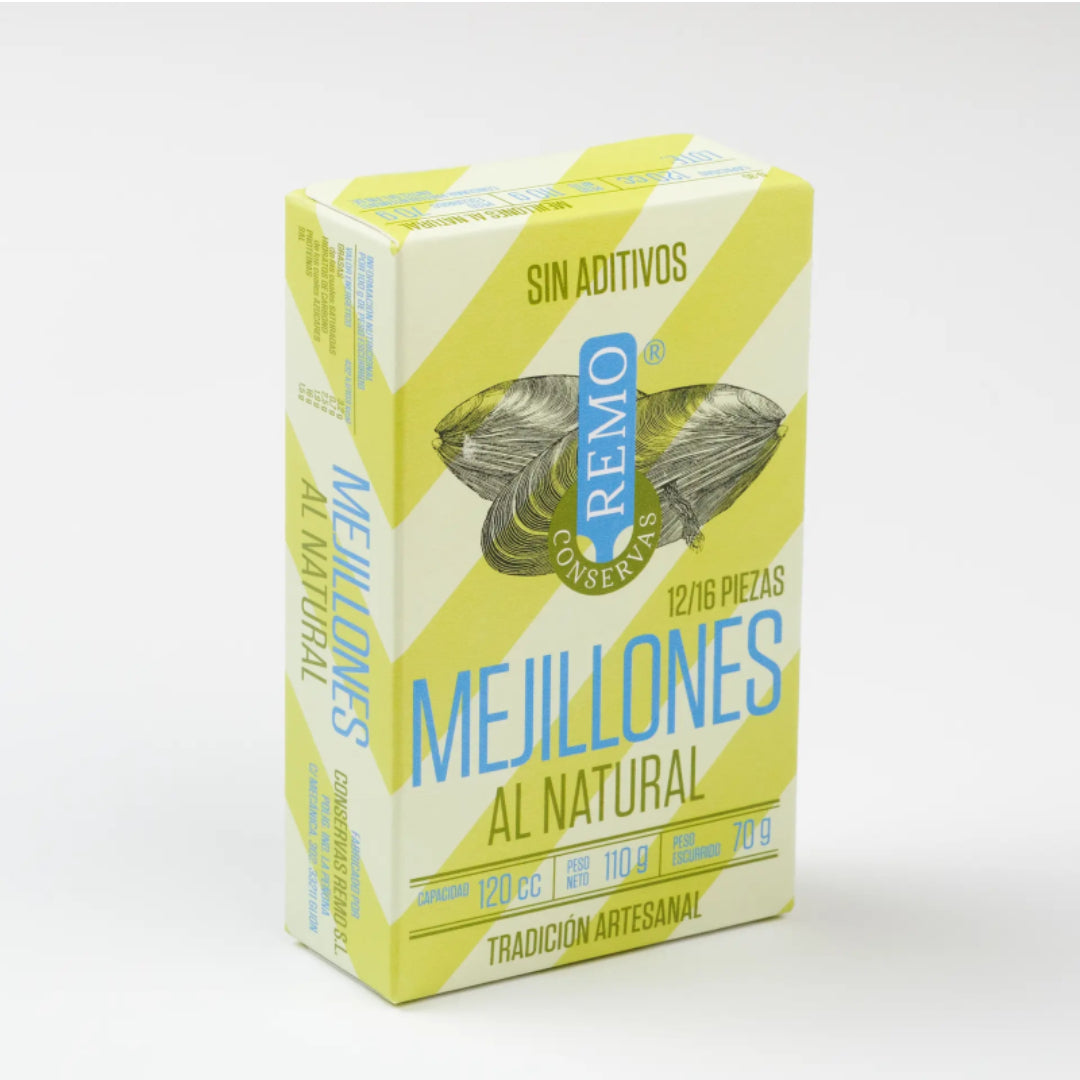 MEJILLONES NATURAL REMO 12/14 OL-115 CONSERVAS REMO, S.L