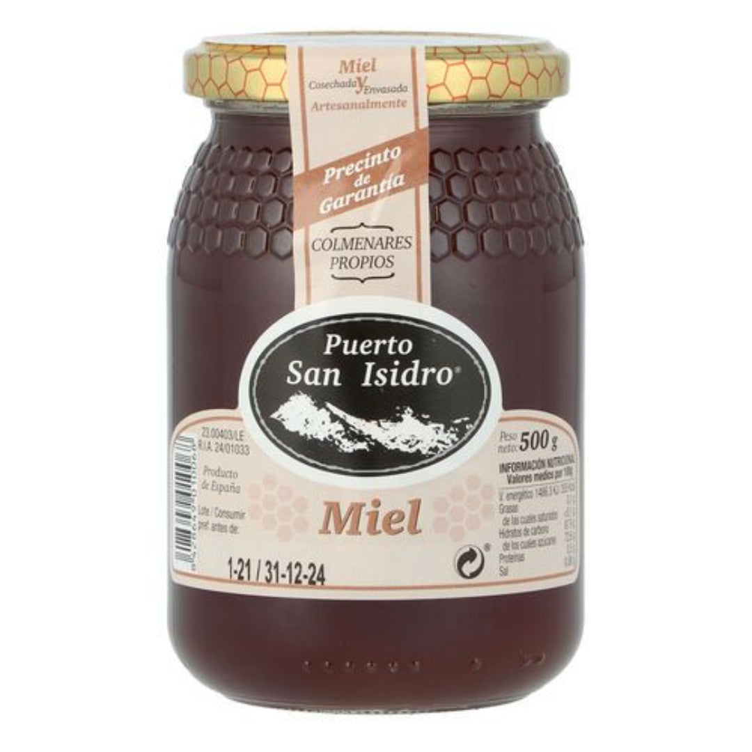 MIEL PUERTO SAN ISIDRO TARRO 500GR HIJOS DE LUIS RODRIGUEZ, S.A.