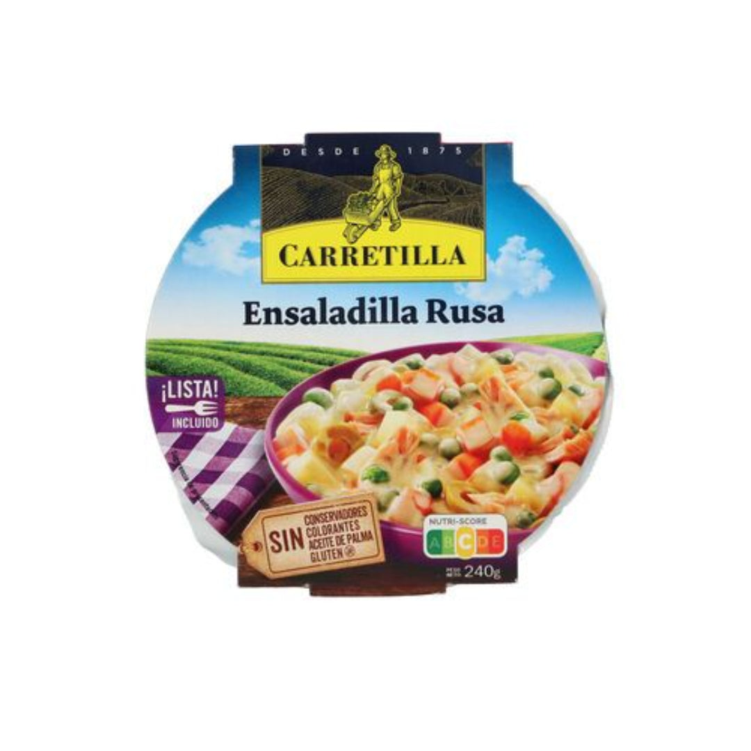 ENSALADA RUSA CARRETILLA 240G HIJOS DE LUIS RODRIGUEZ, S.A.