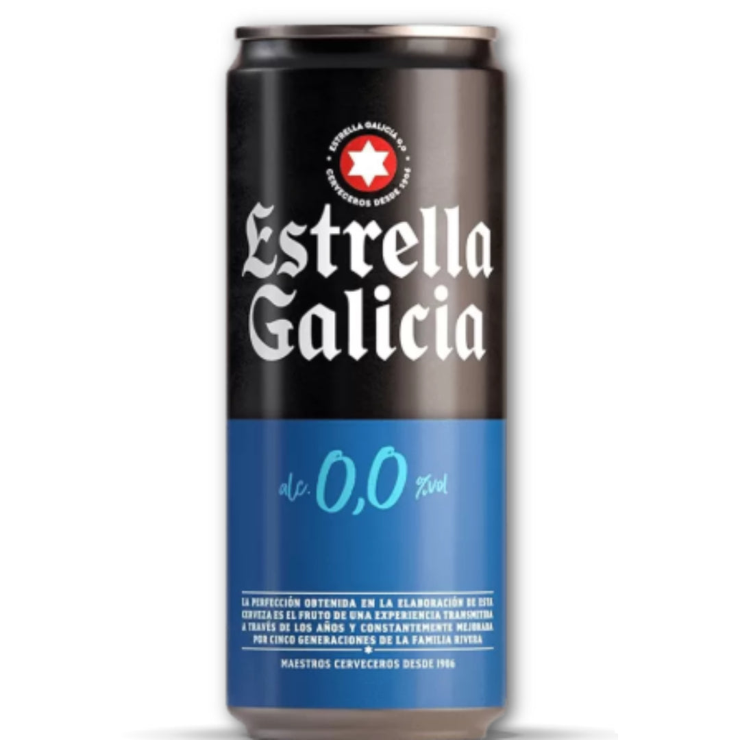 CERVEZA ESTRELLA GALICIA 0,0 33 CL HIJOS DE LUIS RODRIGUEZ, S.A.