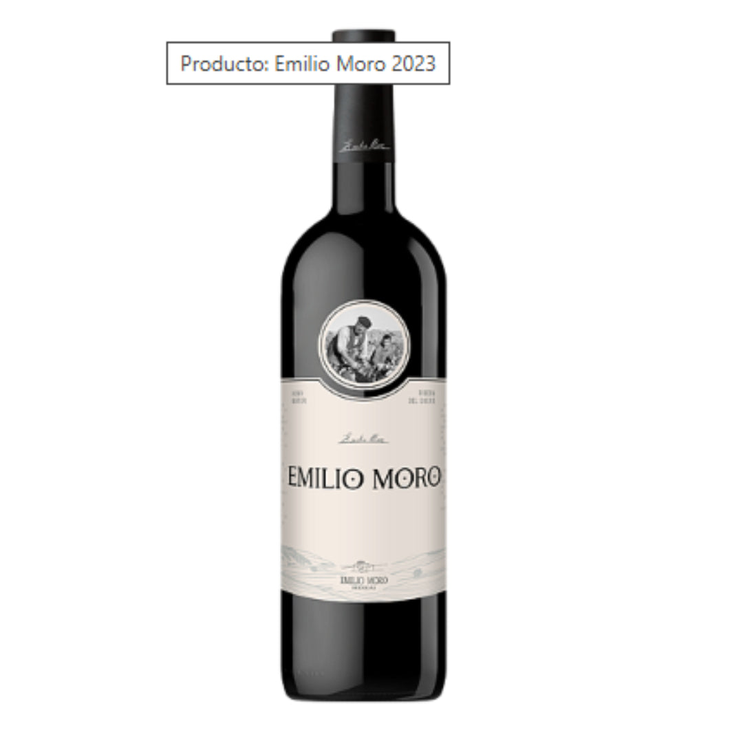 VINO TINTO EMILIO MORO 75 cl. EXCLUSIVAS MENDEZ LEON, S.L