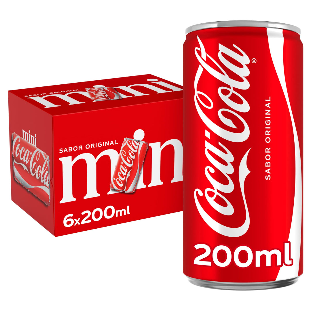 COCA COLA LATA MINI 20CL P-6 HIJOS DE LUIS RODRIGUEZ, S.A.