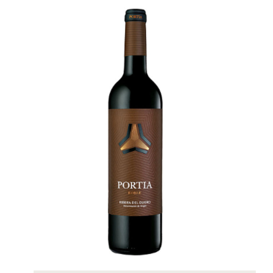VINO TINTO PORTIA ROBLE R.DUERO 75CL MENCIA HOSTELERIA, S.L.U.
