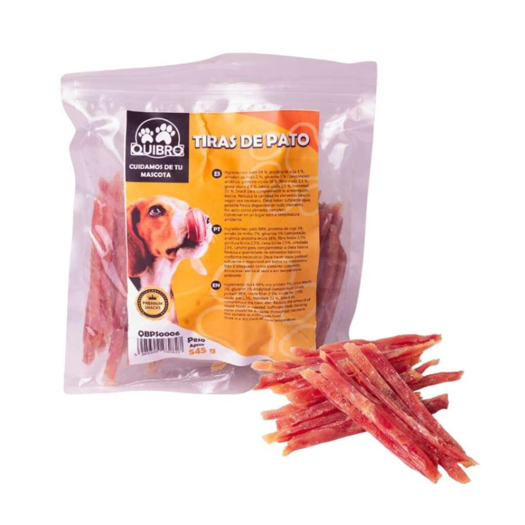 SNACK PALITOS DE PATO 545 GR CAMON QUIBROPETS, S.L.U.