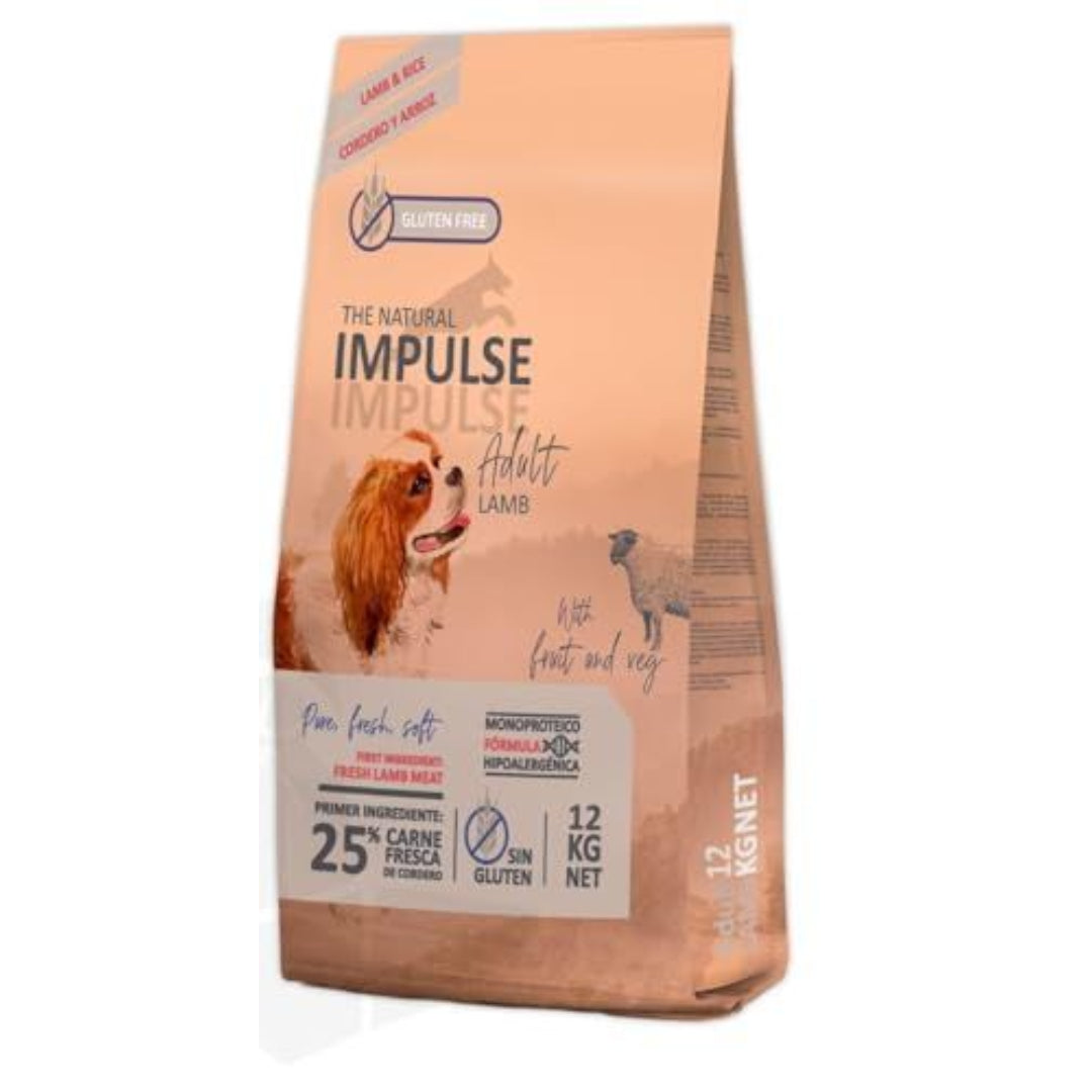 IMPULSE NATURAL PS CORDERO 12KG ALMACENES J. SANJURJO, SL. masco.
