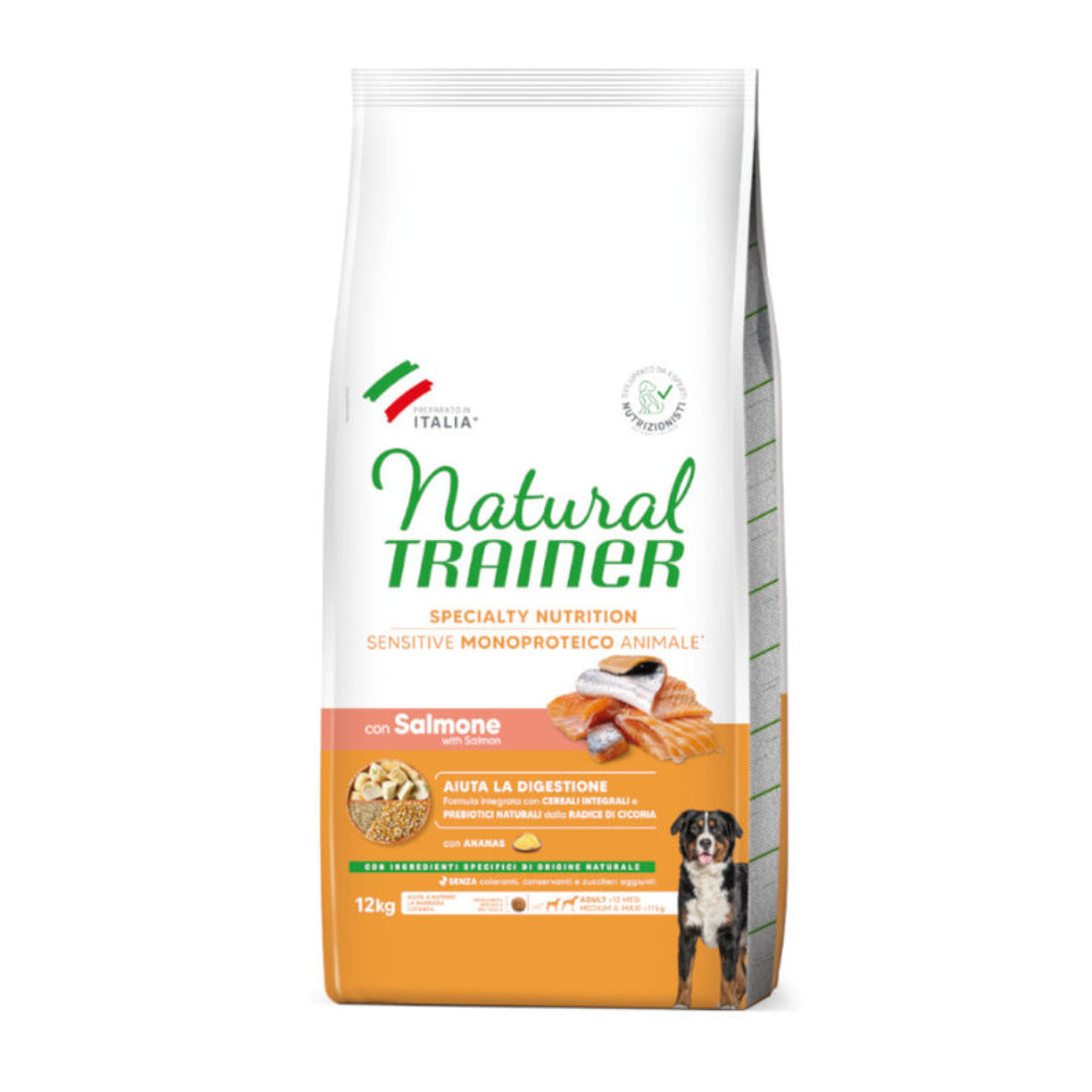 PS NATURAL TRAINER SENSIT NO GLUTEN AD. M/M SALMON 12 KG AFFINITY PETCARE, S.A.U. (5727)