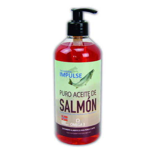 ACEITE DE SALMON IMPULSE 500ML ALMACENES J. SANJURJO, SL. masco.