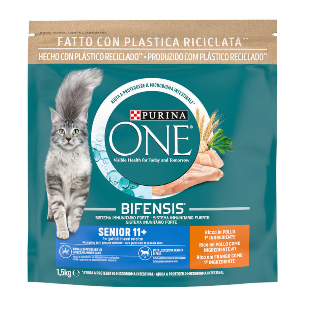ONE BIFENSIS GS SENIOR + 11 POLLO 1.5KG ASTURMASCOTAS PETS S.L.U. (FRISKIES)