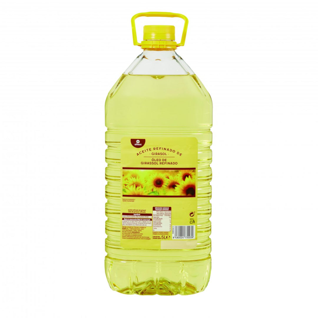 ACEITE GIRASOL VIVO CHEF 5L HIJOS DE LUIS RODRIGUEZ, S.A.