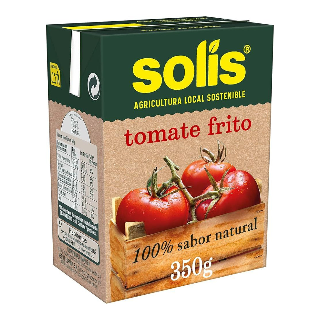TOMATE FRITO SOLIS BRIK 350GR HIJOS DE LUIS RODRIGUEZ, S.A.