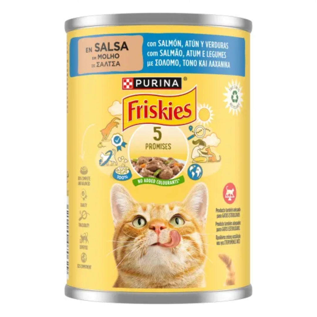 FRISKIES GH SALMON ATUN VERD 400GR ASTURMASCOTAS PETS S.L.U. (FRISKIES)