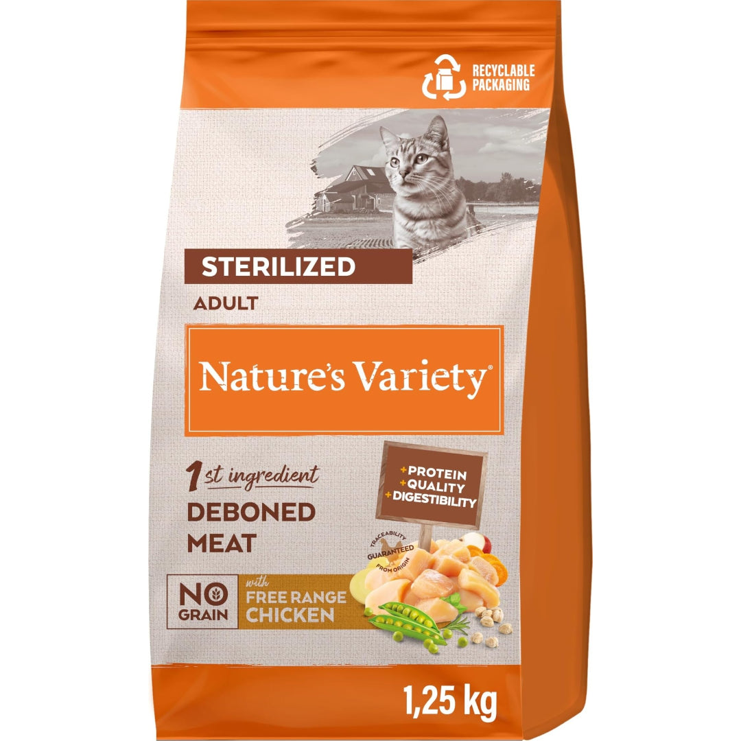 GS NATURE´S V. NO GRAIN ADULTO STERILIZ. CHICKEN 1,25 KG AFFINITY PETCARE, S.A.U. (5727)