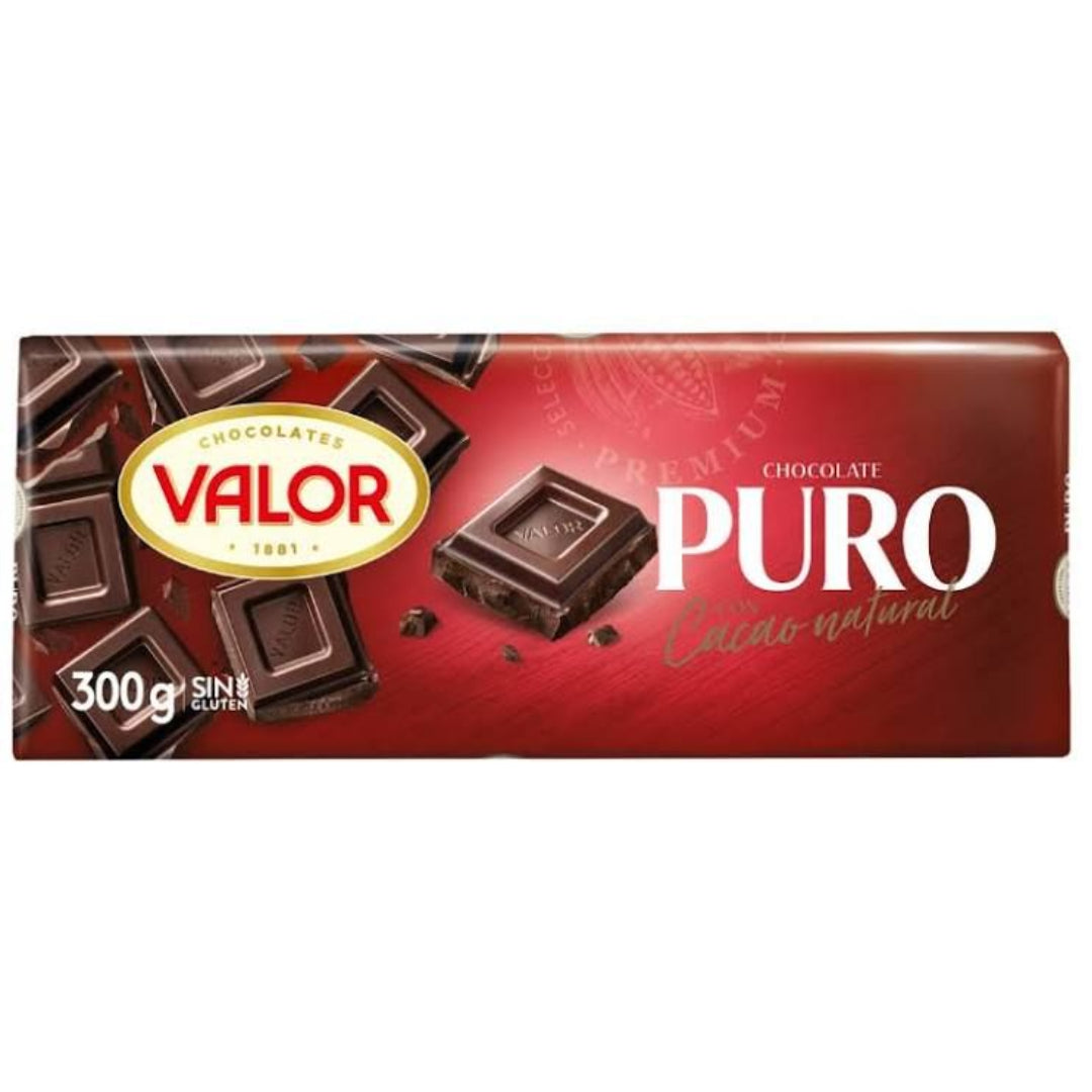 CHOCOLATE VALOR PURO LECHE 300 GRS. CONSERVAS ANDA, S.L.