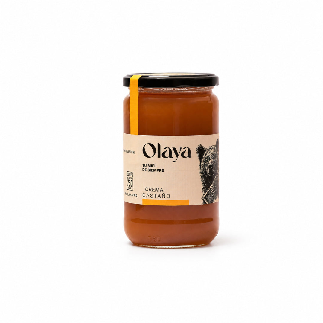 CREMA MIEL CASTAÑO OLAYA 750G ARTESANOS DE CUEVAS, S.L.
