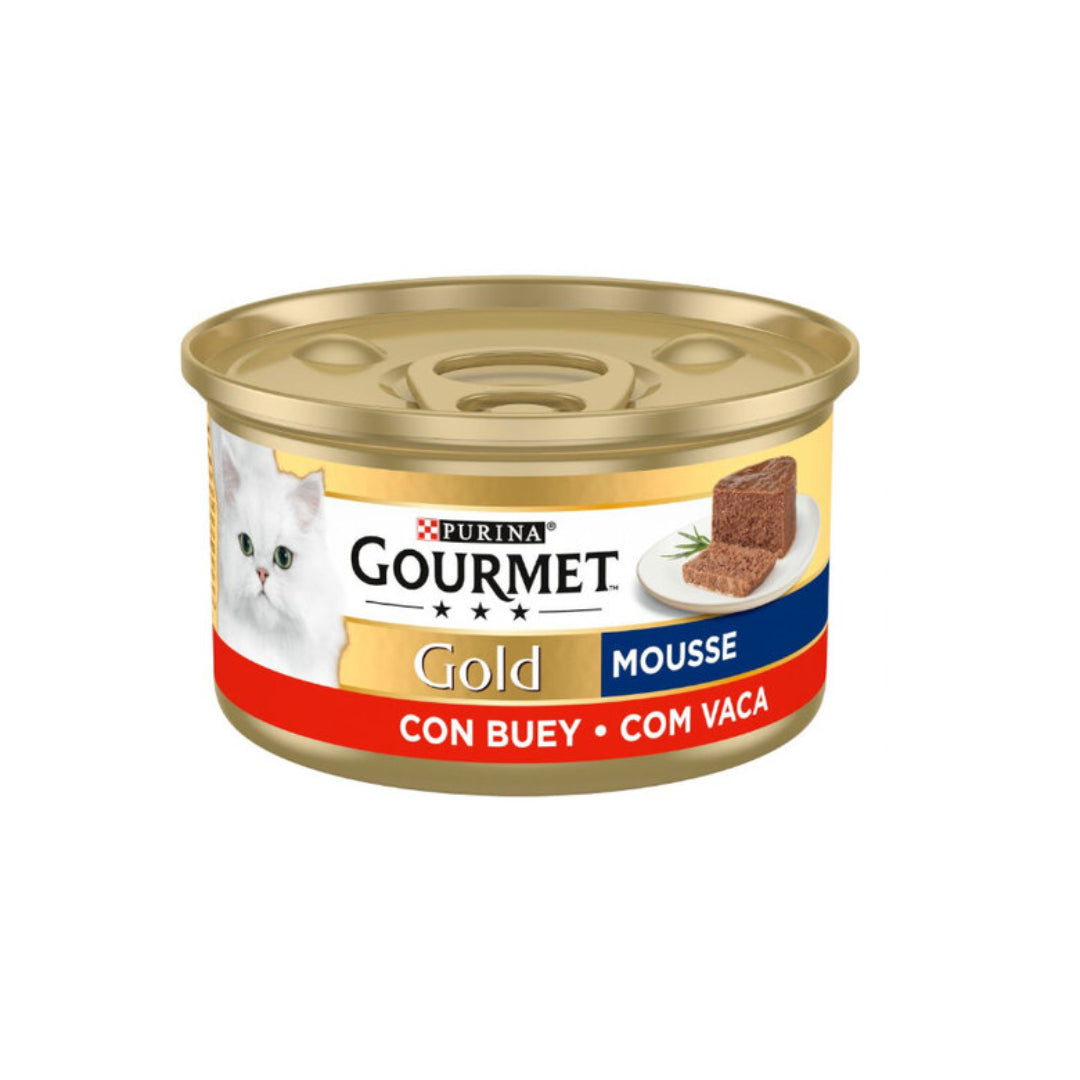 GOURMET GOLD MSE BUEY 85GR ASTURMASCOTAS PETS S.L.U. (FRISKIES)