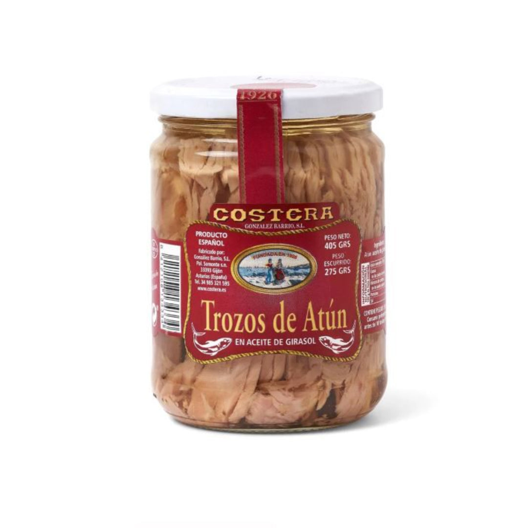 TROZOS ATUN COSTERA T- 405GR. GONZALEZ BARRIO, S.L.