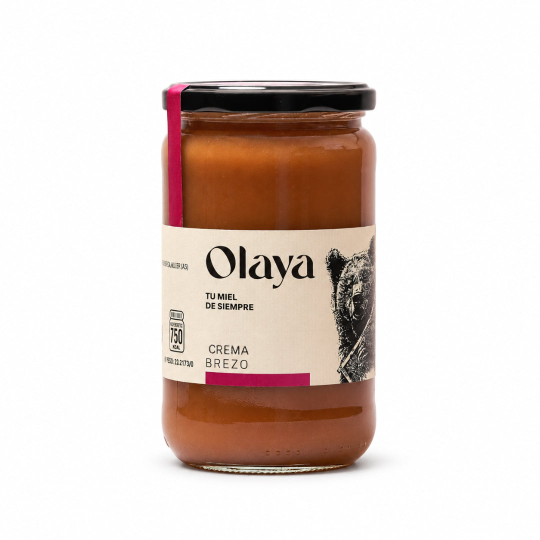 CREMA MIEL BREZO OLAYA 750G ARTESANOS DE CUEVAS, S.L.