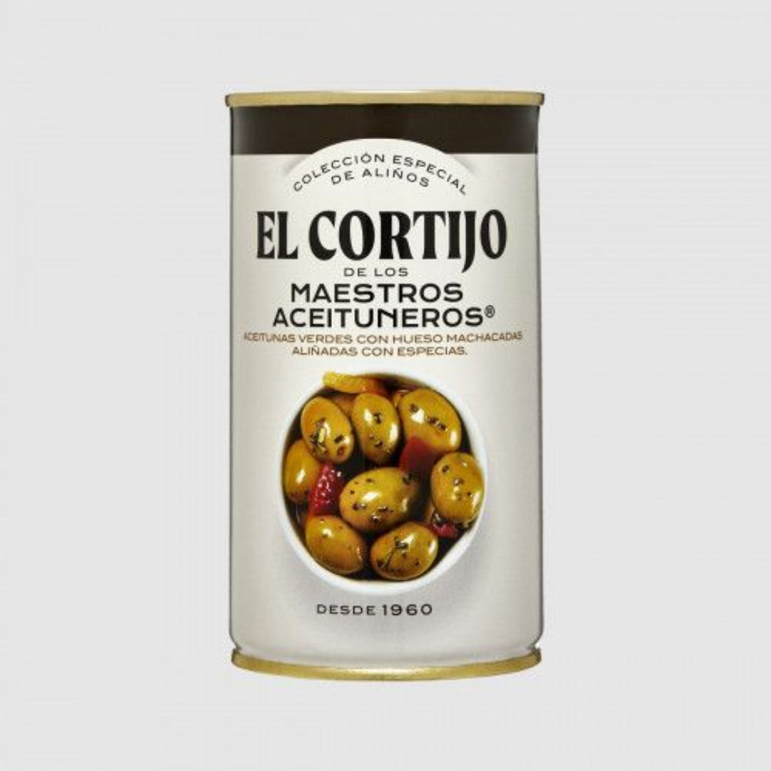 MAESTROS A. EL CORTIJO L.370ML ACEITUNAS Y ENCURTIDOS ARTESANOS NAVARRA, S.A.