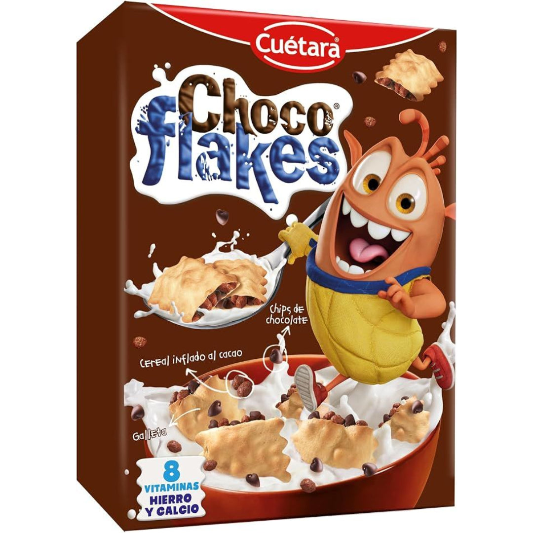 CHOCO FLAKES CUETARA 550G HIJOS DE LUIS RODRIGUEZ, S.A.