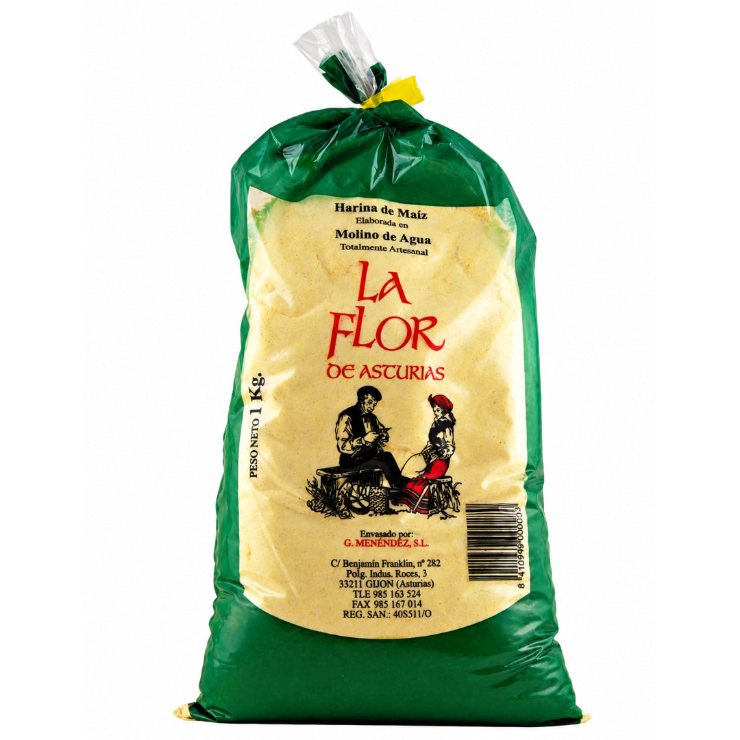 HARINA MAIZ LA FLOR ASTURIAS 1KG G. MENENDEZ, S.L.
