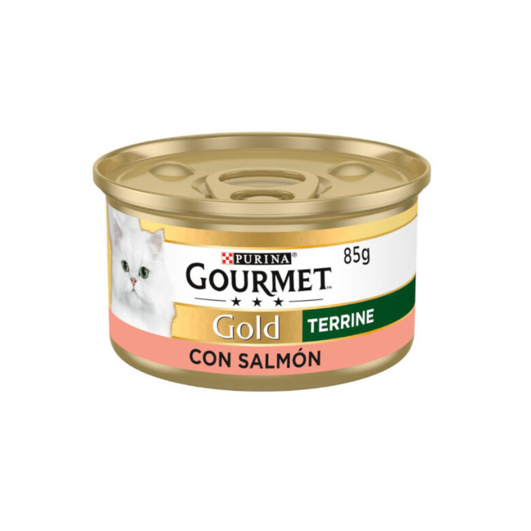 GOURMET GOLD TERRINE SALMON 85GR. ASTURMASCOTAS PETS S.L.U. (FRISKIES)