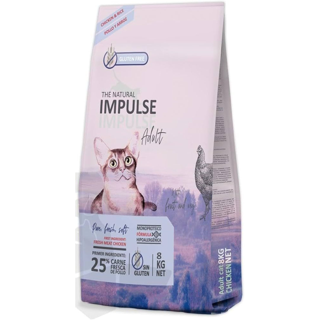 IMPULSE NATURAL GS ADULTO 8KG ALMACENES J. SANJURJO, SL. masco.