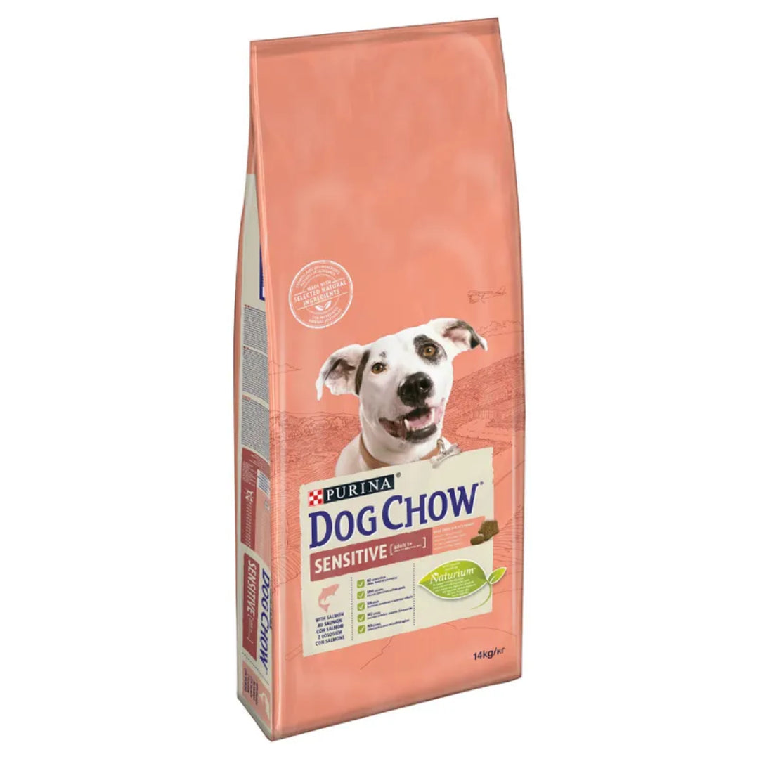DOG CHOW SENSITIVE SALMON 14 KG ASTURMASCOTAS PETS S.L.U. (FRISKIES)